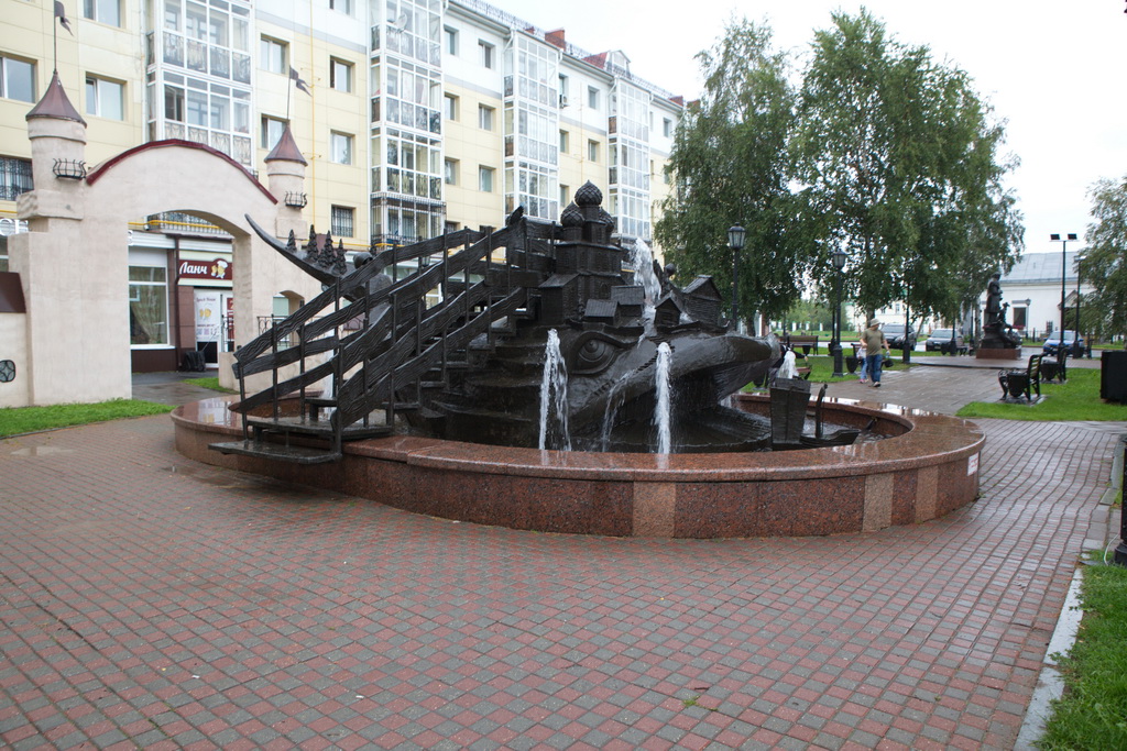 Памятник героям сказки Ершова